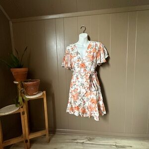 NWT Petal and Pup floral pink dress